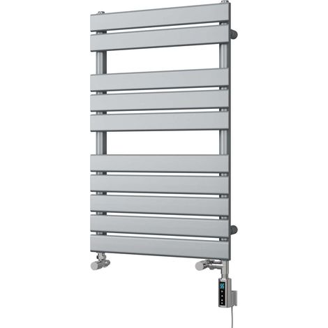 Typhoon - Silver Dual Fuel Towel Rail H816mm x W500mm Thermostatic WIFI (1/3)