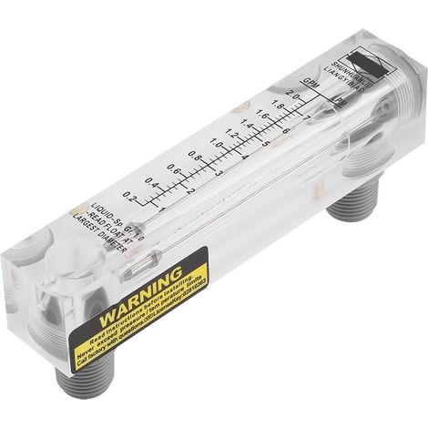 Débitmètre, structure simple, compteur d'eau fiable et précis, matériau en verre léger pour chantier de construction d'ingénierie industrielle (1/5)