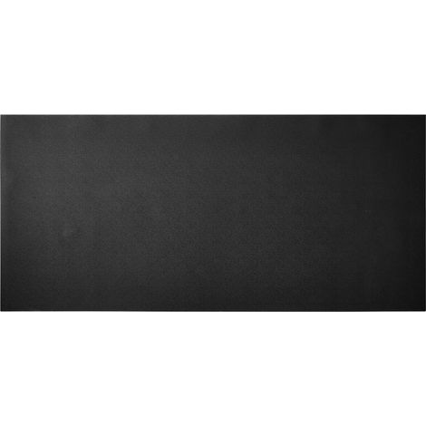 Tapis de protection pour tapis de course sur moquette, 6 mm d'épaisseur, 915x1820 mm, tapis d'exercice pour tapis de course, elliptique, rameur, PVC haute densité, imperméable et antidérapant (1/5)
