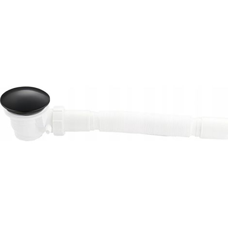 Mexen sifón para plato de ducha con decantador, negro - 49000-70 (1/2)
