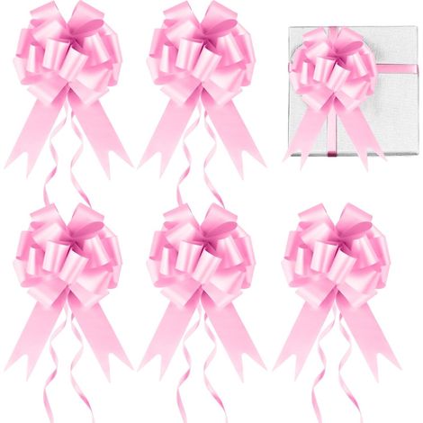 Das rosa Spitzenband fürs Hochzeitsauto eignet sich für Hochzeiten, diverse Feste und Geburtstagsfeiern.