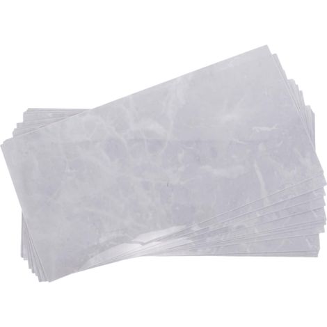 16feuilles Carreaux Adhésifs Marbre Autocollants Décoratifs Pour Carreaux Autocollants Muraux De Marbre Pour Dosseret De (1/5)