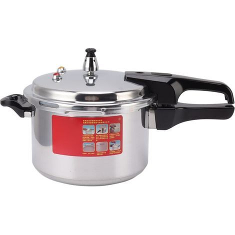 Cuisinière à gaz en alliage d'aluminium autocuiseur grande capacité cuisinière à pression marmite pour fournitures de cuisine à domicile 20 cm/7,9 pouces 4,5 L (1/5)