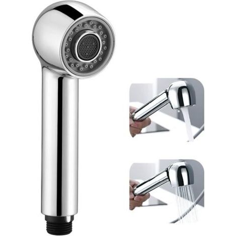 Tête de pulvérisation de cuisine, tête de pulvérisation de rechange durable en ABS pour robinet de cuisine, compatible avec les robinets de cuisine extractibles. (1/4)