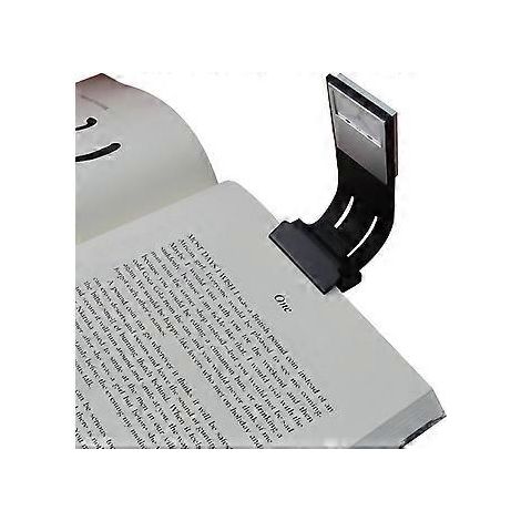 Lampe de lecture LED pince Solide Interrupteur 4niveaux de luminosit livre lumière Multifonction: marque-page, lampe de lecture pour livre, liseuse, e