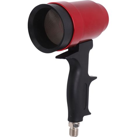 Pistolet air chaud séchage peinture à l'eau auto, corps alliage aluminium antioxydant, poignée ergonomique ABS, pour carrosserie véhicule (1/5)