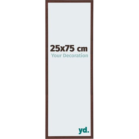 yd. - Cadre photo 25x75 - Brun - Plastique - Annecy