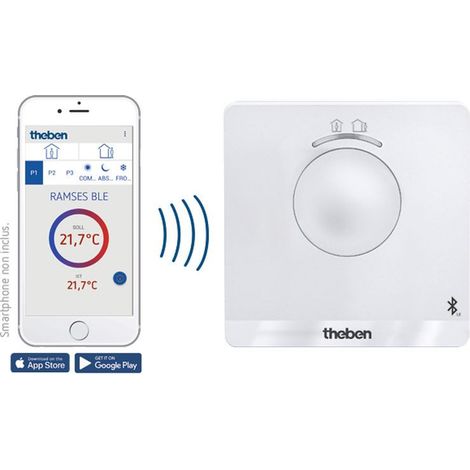 Thermostat d'ambiance 24h 7j 230 V Bluetooth (8120150)