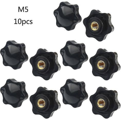 10 vis à tête hexagonale femelle M5/M6/M8/M10 avec écrou papillon (1/5)