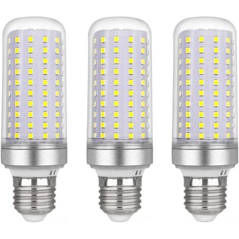 E27 LED Corn Bulb 30W, AC175-265V, Cool White 6000K, 2500lm, Non-Dimmable, Equivalent to 300W Halogen Bulb, LED Corn Bulb for Chandeliers, Ceiling Lights, Table Lamps and Floor Lamps, 3 Pack