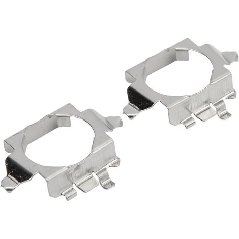 Lot de 2 supports adaptateurs LED 10 W en acier inoxydable, installation facile. (1/5)
