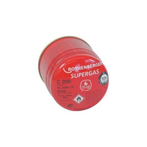 ROTHENBERGER Cartuccia Gas  C200 B  con sistema  di sicurezza  - 035901-B