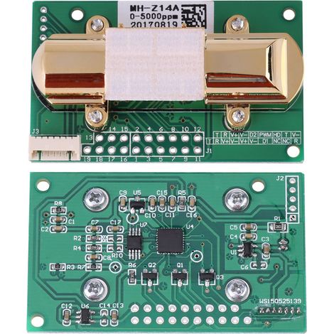 Das Infrarot-Kohlendioxidsensormodul MH-Z14A verfügt über einen seriellen PWM-Analogausgang von 0 bis 5000 ppm. (1/5)