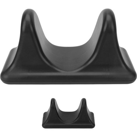 Ensemble de 2 outils de relaxation du muscle psoas, portable, multifonctionnel, précis et léger, masseur relaxant pour les fléchisseurs de la hanche, noir-AquaForge (1/5)