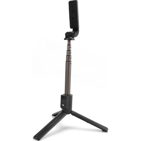 Foldable Selfie Stick Tripod Portable Extendable Selfie Stick with Remote Control (Black) (1/5)