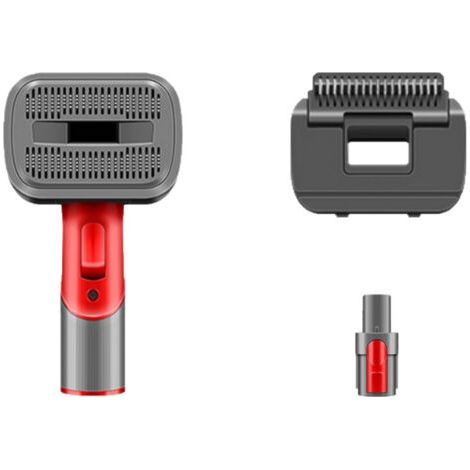 Convient pour aspirateur Dyson V7V8V10V11V15, brosse pour animaux de compagnie, 3 jeux de têtes d'aspiration pour poils de chien et de chat (1/4)