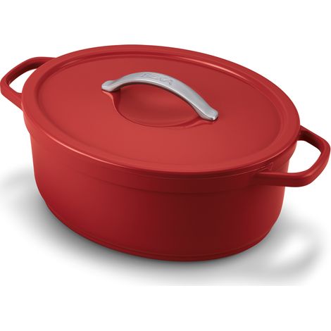 Beka - Cocotte ovale rouge 31 cm 6 L