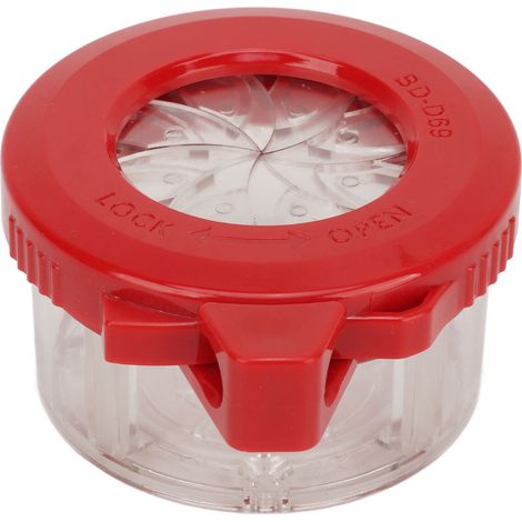 Couvercle de bouton d'arrêt d'urgence rotatif, verrou de verrouillage, interrupteur à bouton pneumatique, couvercle de protection (1/5)