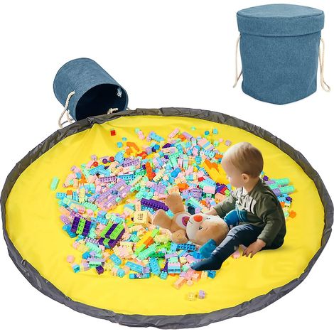 Filiyano – Sac à jouets et tapis de jeu 2 en 1 pour enfants T DXGHC (1/5)