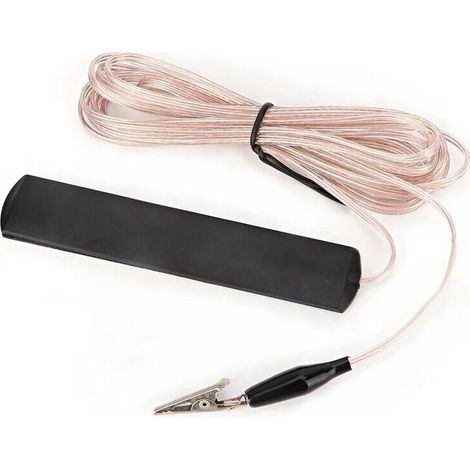 Amplificateur Radio FM Antenne Domestique Dipôle Fil de 3,2 M Puissance AV (1/4)