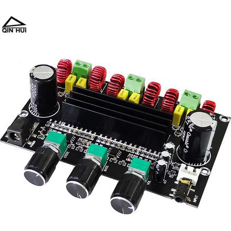 TPA3116D2 2.1-Kanal HiFi Digitalverstärkerplatine mit Hochleistungssubwoofer (2 x 80W + 100W) (1/4)
