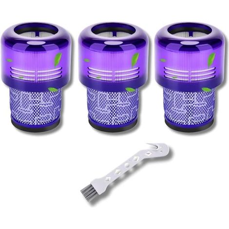 SOS Accessoire Filtre de Remplacement HEPA pour Dyson Brosse nettoyante Accessoire Compatible avec Aspirateurs Dyson V11 V15 Lavable et Réutilisable SOS AC (1/5)