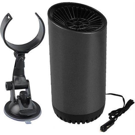 Chauffage et rafraîchisseur d'air portables 2 en 1 pour voiture, 12 V, 150 W, chauffage rapide, dégivreur de pare-brise avant. (1/5)