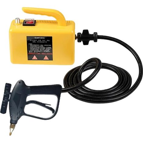 Pulitore a vapore, disinfezione ad alta temperatura, compatibile con diverse superfici, giallo, 220V (1/2)