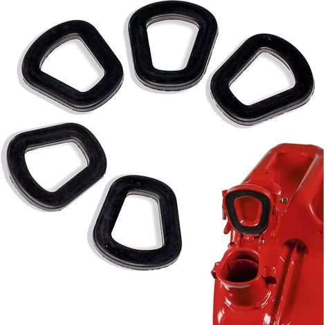 BEBUSINGOTO 5 PCS Joints pour Jerrycan, Essence Jerrican Joint D'étanchéité Caoutchouc, pour Jerrican Métal Joint d'étanchéité de Rechange pour 5,10,20 L bidon essence et Bec Verseur (1/5)