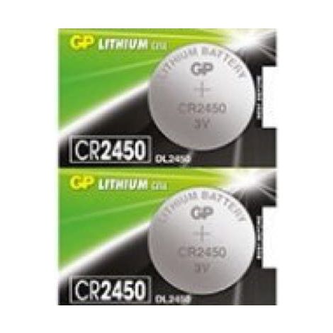 .2 piles GP CR2450 Blister de 5.
.
.
.