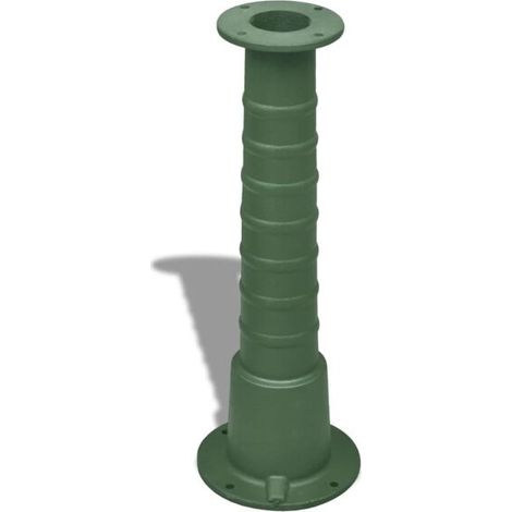 Base per pompa da giardino manuale – ghisa – 66 × 23 cm (1/4)
