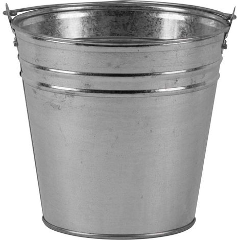 Eimer Aix Caldari Zn, 12 Liter, Metall, verzinkt