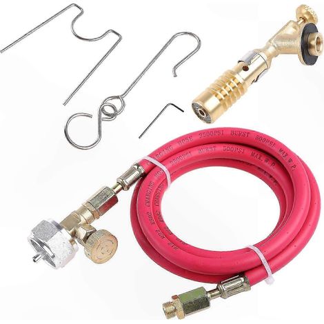 Chalumeau de soudure cuivre portable pour réfrigérateur et climatiseur, pistolet de brasage anaérobie, torche professionnelle (1/5)