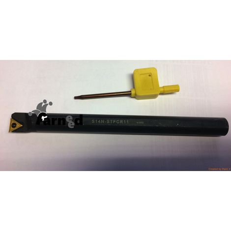 UTENSILE PER TORNIO INTERNO INTERNI S14N STUCR11 PLACCHETTA TRIANGOLO GAMBO 14