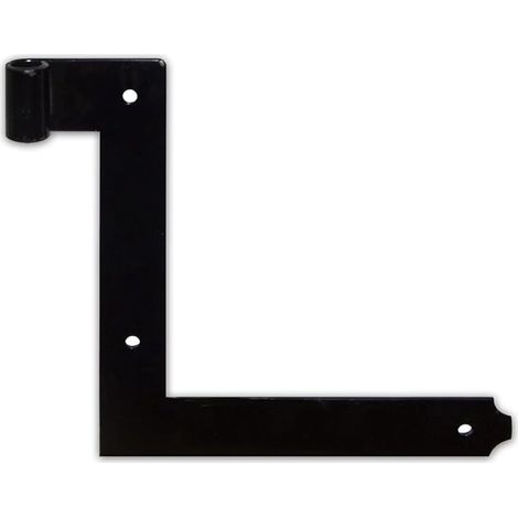 MASIDEF - COPPIA CANTONALI VERNICIATI NERO L. 300X200X30X28mm