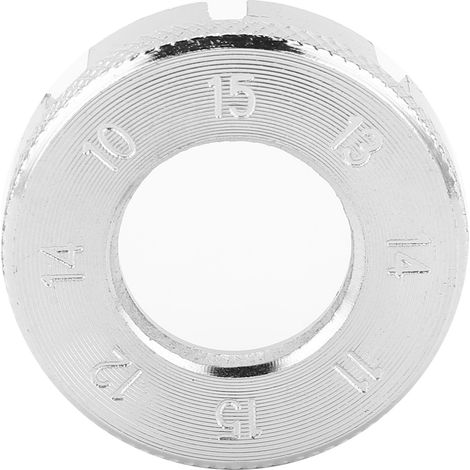 Clé à rayons 8 côtés pour vélo, outil de serrage et ajustement des rayons en argent (1/5)