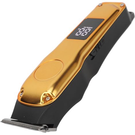 Tondeuse à cheveux électrique professionnelle avec écran LED, rechargeable par USB et puissante. (1/5)