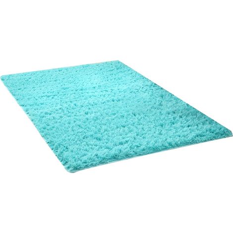 Tapis Long - Fibres Polyester - Antidérapant - Lavable À L'eau - Pour Salon Chambre Bureau Yoga - 50 x 80 cm (1/5)