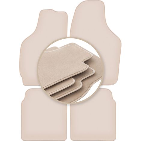 Tapis beiges PREMIUM pour : Daewoo Tico hayon 1996-2001 (1/5)