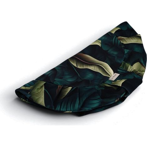 Fodera per cuscino da meditazione tropicale Zafu