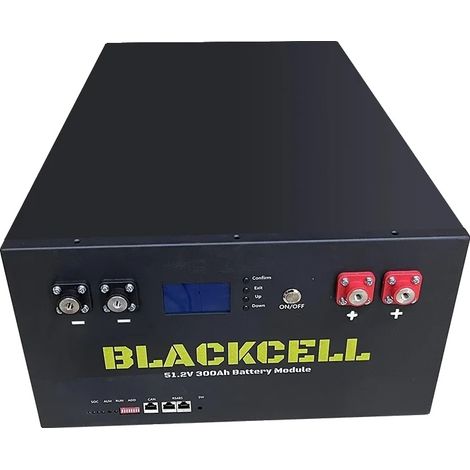 Boîte de stockage de batterie, construction en métal, compatible avec les batteries Lifepo4 16s, 1pcs Boîte de batterie (1/2)