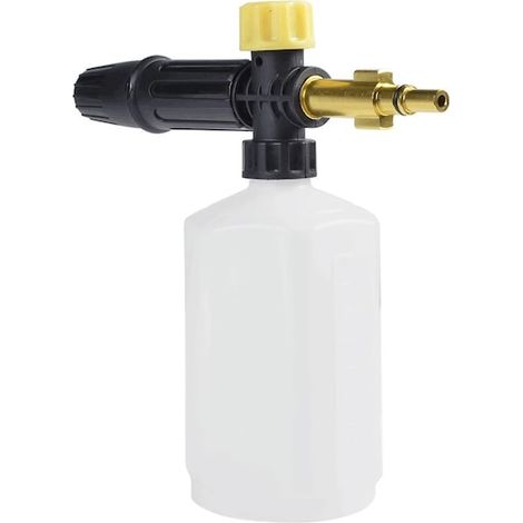 Conector de depósito Dr. AR PA  Depósito de espuma para limpiadoras de alta presión domésticas  Espuma activa  Para lavado de coches y limpieza de fachadas (1/5)