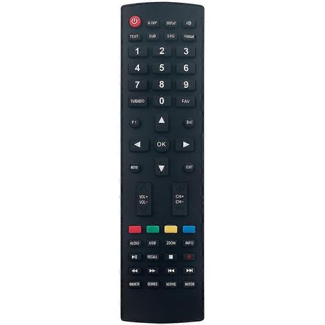 Télécommande de remplacement compatible avec les boîtiers TV ISTAR A9000, A8500, A8000, A1600, A65000, A9700, Zeed222, Zeed333 et Zeed444 (1/5)