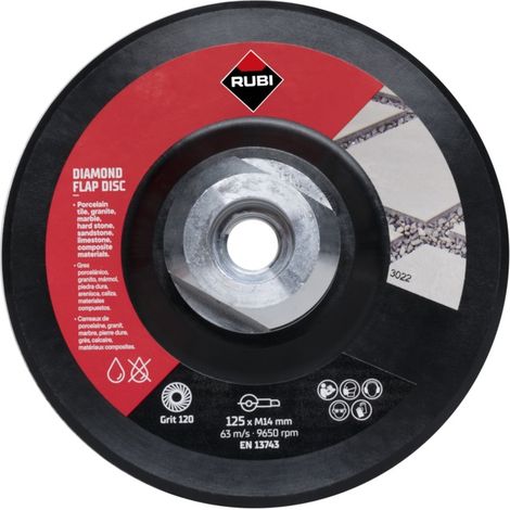 Rubi Diamant-Trennscheibe mit Lamellen 115 mm präziser Schnitt (1/2)