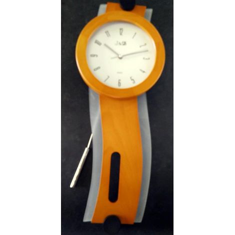 Orologio a pendolo in legno color ciliegio p23861a (1/2)