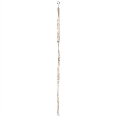Macramé double plante suspendu jardinière coton Rope 4 Legs 67 pouce (1/5)