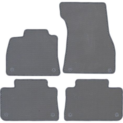 Audi E-Tron (2019-2021). Tapis de sol dédiés - EVA Gris nid d'abeille (1/5)