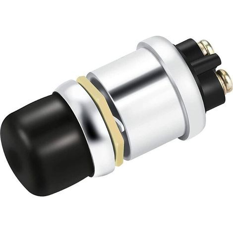 Bouton poussoir démarrage moteur étanche 12V/24V – Interrupteur momentané 30A pour voiture, camion, bateau, RV, ATV (1/5)