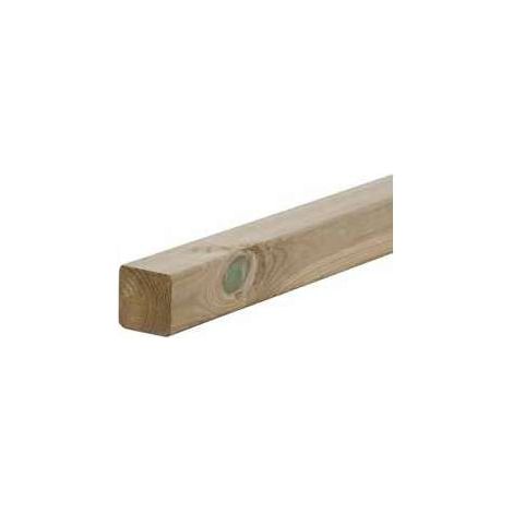 Pircher Palo Quadrato in Pino Impregnato - Naturale - 70x2400 mm