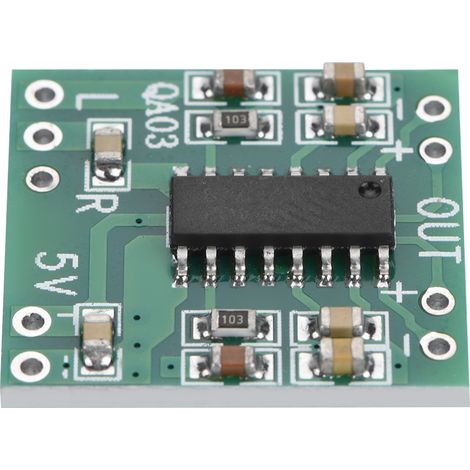 6 Stück ultrakompakte 3W+3W Typ-D-Digital-Audioverstärker-Anschlussmodule 2,5V-5,5V (1/5)